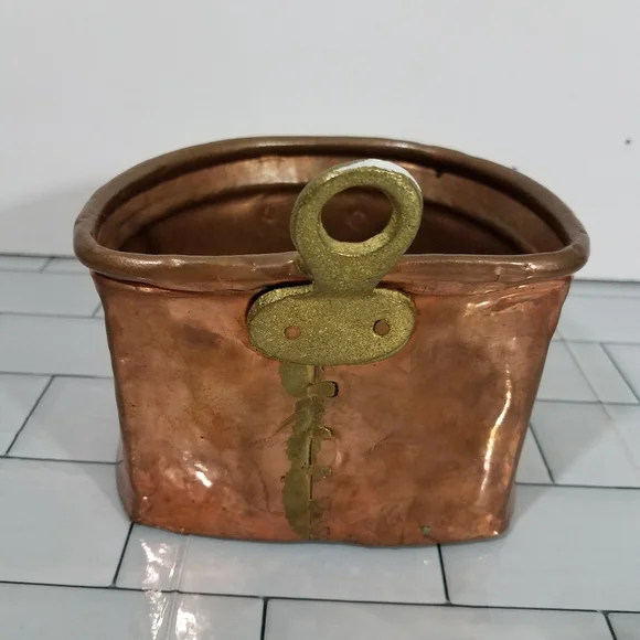 Copper Container Handmade - Picture 3 of 8